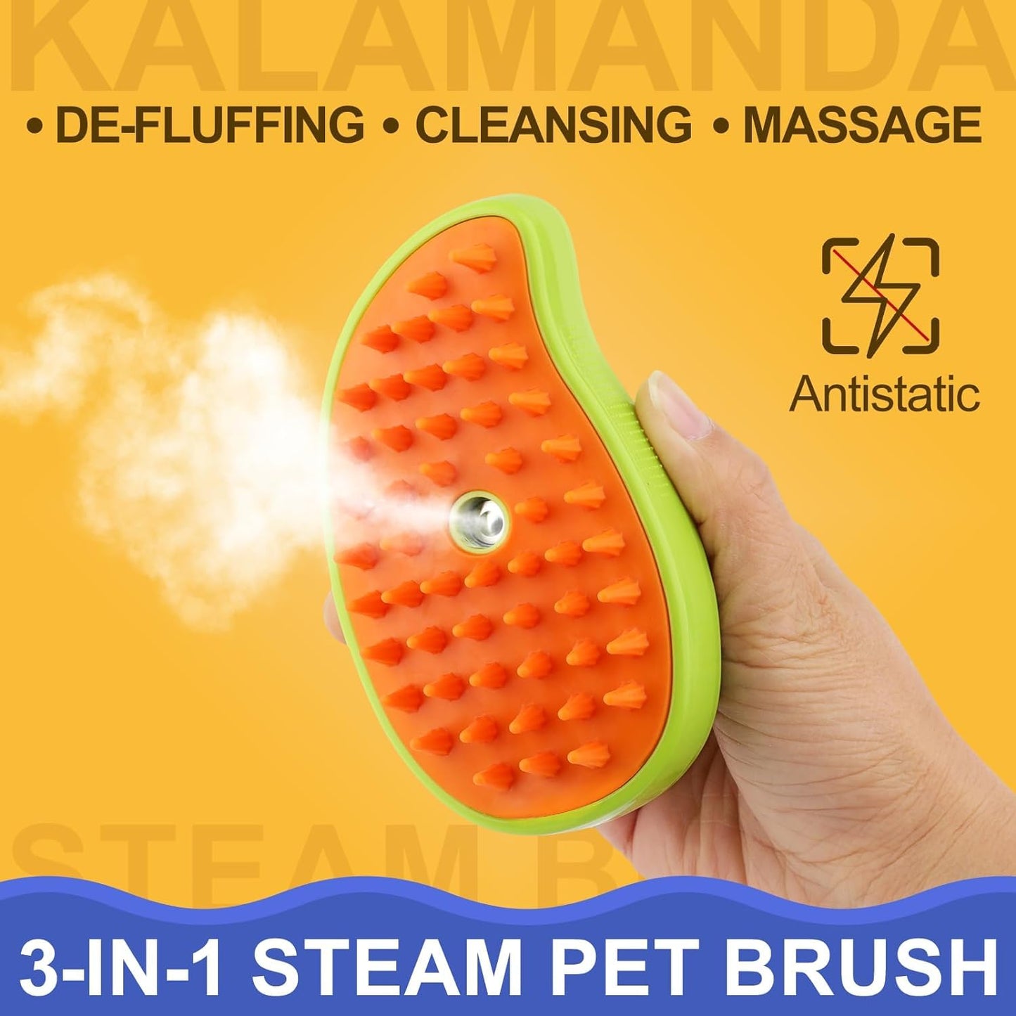 Revolutionary Pet Steam Cleaning Brush