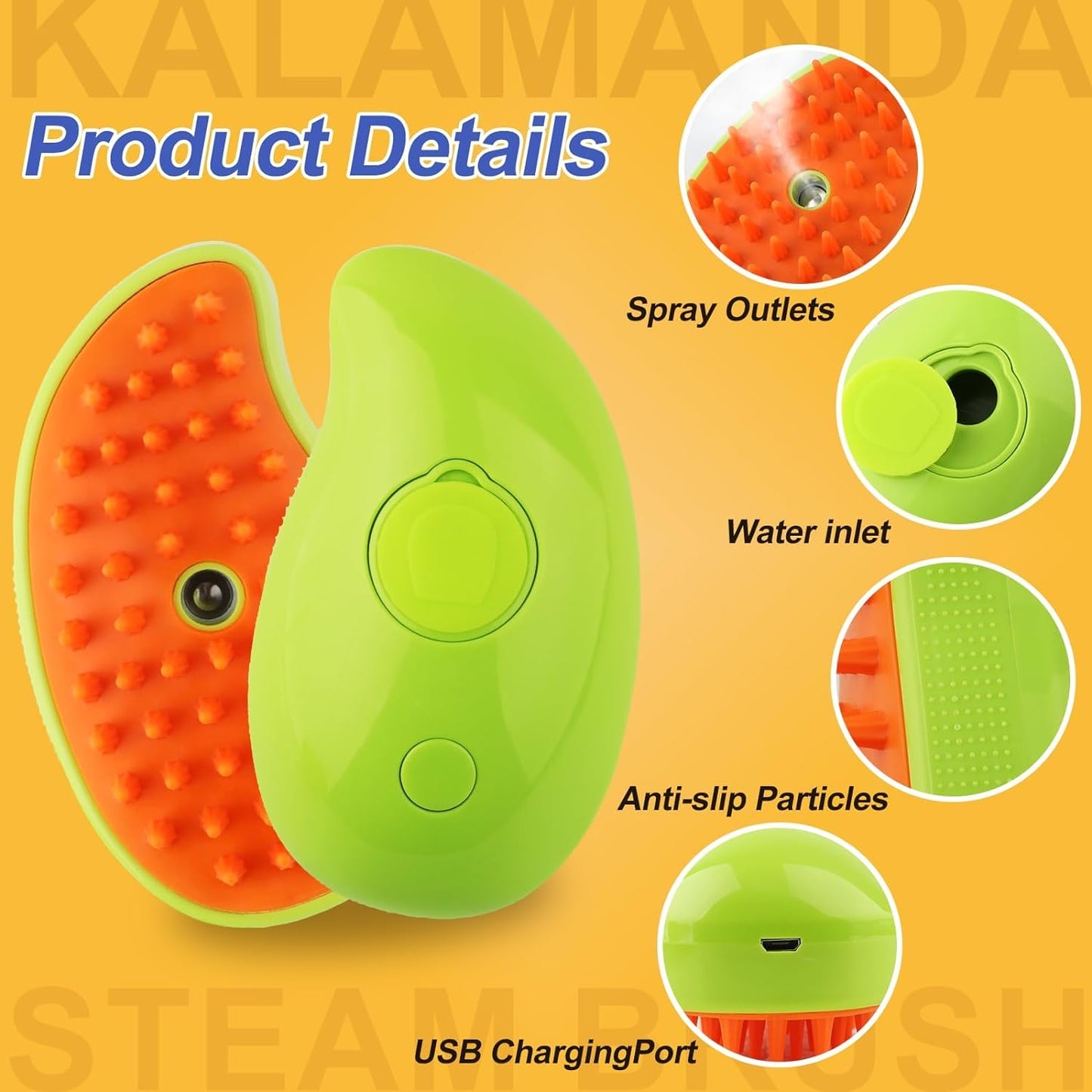 Revolutionary Pet Steam Cleaning Brush