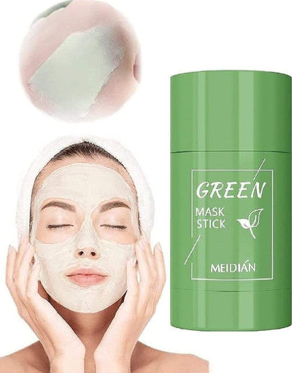 Green tea Purifying clay stick Mask Green Mask Stick for Face